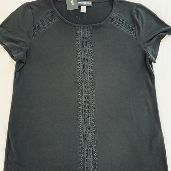 Karl Lagerfeld Women’s Top Color Black - Picture 8 of 8